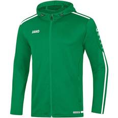 4XL Hoodies Barnkläder JAKO Striker 2.0 Hooded Jacket Unisex - Sport Green/White