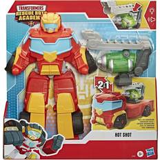 Hasbro Transformers Rescue Bots Academy Power Hot Shot Verwandelbarer Roboter Action Figur Mit Lichtern Und Geräuschen Ab 3 Jahren 35 Cm