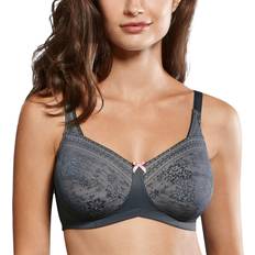 Anita Fleur Wire-Free Mastectomy Bra - Dark Grey