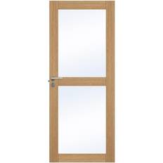 Swedoor Unique GW02L Inderdør Klart glas (80x200cm)