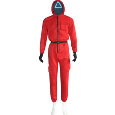 Rød Kostymer & Klær Squid Game Cosplay Suit