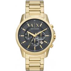 Armani Mies Rannekellot Armani Exchange Banks AX1721 Miesten 44 mm Analoginen Kvartsi Mineraalilasi