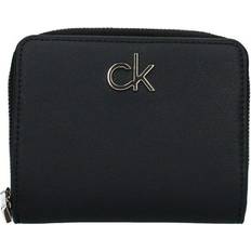 Calvin Klein Recycled Small Zip Around Wallet - CK Black