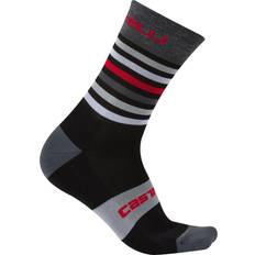 Castelli Calcetines Castelli Gregge 15 Socks Men - Black/Red