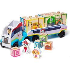 Melissa & Doug Paw Patrol Wooden ABC Block Truck