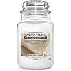 Yankee Candle Linen & Lace large Bougie Parfumée 538g