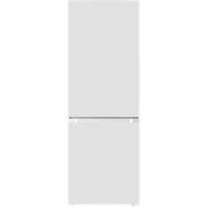 E - Freestanding - Fridge above Freezer Fridge Freezers Bomann KG 320.2 Stainless Steel