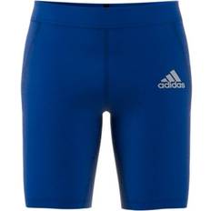 Fußball - L Leggings Adidas Techfit Short Tights Men - Team Royal Blue