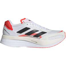 Adidas Adizero Boston 10 M - Cloud White/Core Black/Solar Red