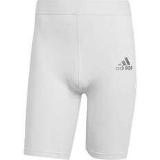 Adidas White Tights Adidas Techfit Short Tights Men - White