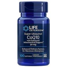 Life Extension Super Ubiquinol CoQ10 with Enhanced Mitochondrial Support 50mg 100 st