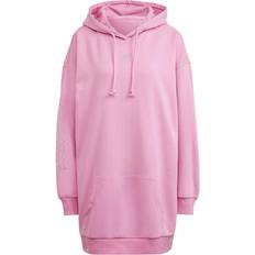 Huva Klänningar adidas 2000 Luxe Hoodie Dress - Bliss Orchid