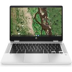 HP 4 GB - Touchscreen Laptops HP Chromebook x360 14b-cb0002na