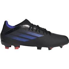 Adidas x speedflow + fg adidas Junior X Speedflow.3 FG - Core Black/Sonic Ink/Solar Yellow