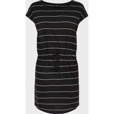 Only May Loose Short Sleeved Dress - Black