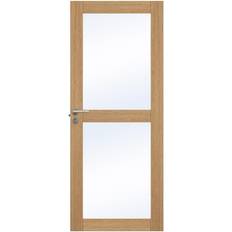 Swedoor Unique GW02L Inderdør Klart glas (100x200cm)