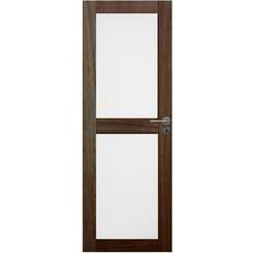 Innerdörr swedoor unique valnöt Swedoor Unique GW02L Innerdörr Klarglas (80x210cm)