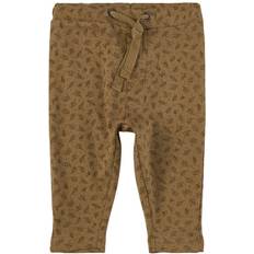 Wheat Soft Pants Manfred - Khaki Leaves