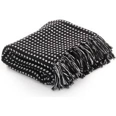 Cotone Coperte vidaXL - Coperta Nero (150x125cm)