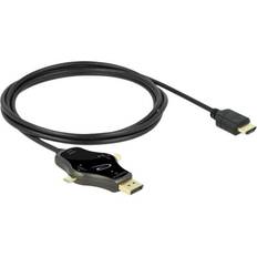 DeLock HDMI-DisplayPort/USB C/Mini DisplayPort