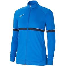 Nike Academy 21 Knit Track Training Jacket Women - Royal Blue/White/Obsidian