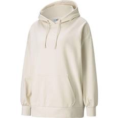 Puma Women's Classics Oversized Hoodie - Beige