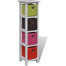 Multicoloured Storage Cabinets vidaXL 241540 Storage Cabinet 20x80cm