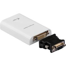 I-TEC DVI/USB B Micro-HDMI/VGA F-F Adapter