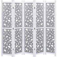 vidaXL 5-Panel Room Divider 68.9x65"