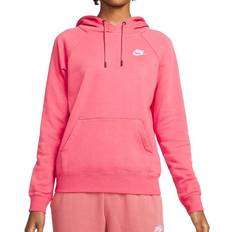 Dame - Rosa Klær Nike Sportswear Essential Fleece Pullover Hoodie Women's - Pink