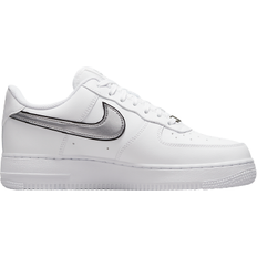 NIKE Air Force 1 '07 Essential W - White/Black/Metallic Silver