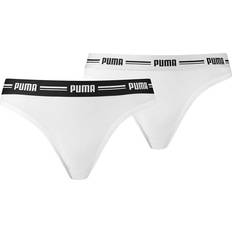 String - Wit Onderbroeken Puma String 2P Pack - White