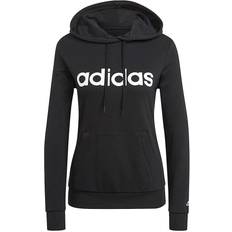 Adidas Essentials Logo Hoodie Women - Black/White