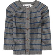 Stribede Trøjer Børnetøj Molo Bendix Cardigan - Slim Stripe (3W21K303-6405)