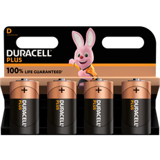 Duracell D Plus 4-pack