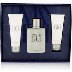 Geschenkboxen Giorgio Armani Acqua Di Gio Gift Set Pour Homme EdT 100ml + Shower Gel 75ml + Aftershave Balm 75ml