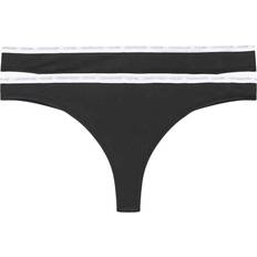 Vêtements Calvin Klein CK One Thongs 2-pack - Black