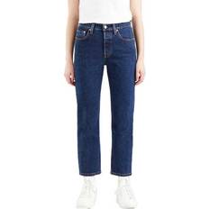 Mujer Pantalones & Shorts Levi's 501 Original Crop Jeans - Salsa Stonewash/Blue