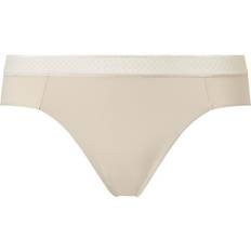 Yksivärinen Bikinit Calvin Klein Bikini Alushousut - Beige