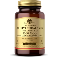 Methylcobalamin b12 Solgar Methylcobalamin Vitamin B12 1000mg 60 st