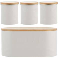 Typhoon Essentials Tea, Coffee, Sugar & Bread Set Kitchen Storage 4pcs