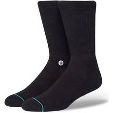 Icon Crew Socks - Black/White
