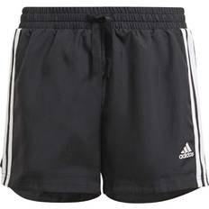 Adidas L Trousers adidas Girl's Designed to Move 3-Stripes Shorts - Black/White (GN1460)