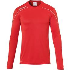 Uhlsport Stream 22 Long Sleeve T-shirt Unisex - Red/White