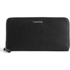 Calvin Klein RFID-Blocking Large Zip Around Wallet - Black