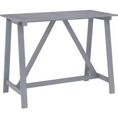 Gray Outdoor Bar Tables vidaXL 312414 Outdoor Bar Table