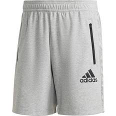 adidas Aeroready Designed To Move Sport Motion Logo Shorts Men - Medium Grey Heather/Black