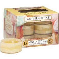 Plast Doftljus Yankee Candle Vanilla Tea Light Doftljus 12st