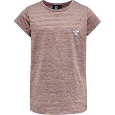 UV-bescherming Tops Hummel Hmlsutkin T-shirt S/S - Twilight Mauve