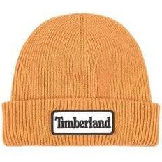 Timberland Logo Knitted Beanie - Mustard (T21349)